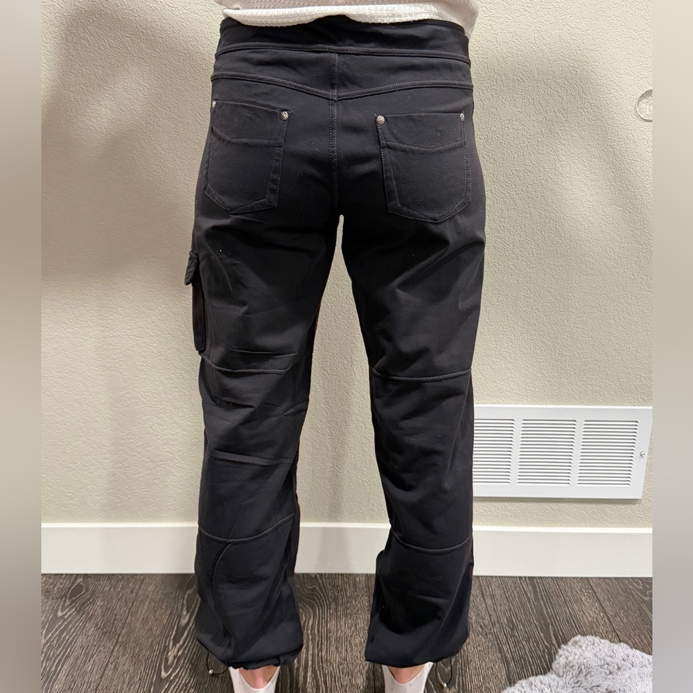 Athleta Black Drawstring Active Pants - image 3